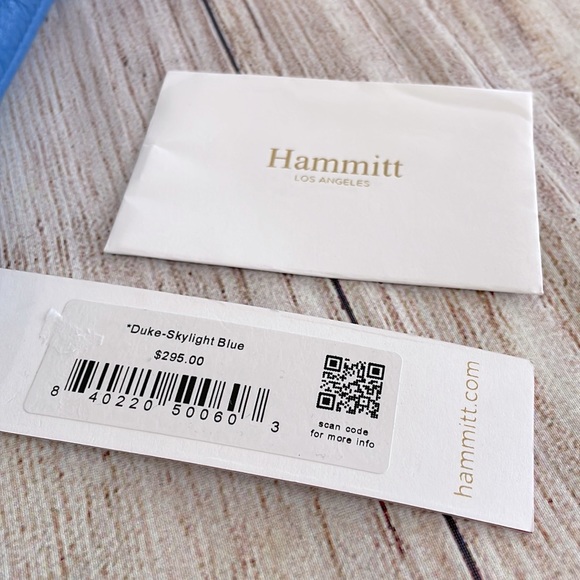 NWT Hammitt Duke Skylight Blue
Brushed Gold Hand Bag - Picture 11 of 11